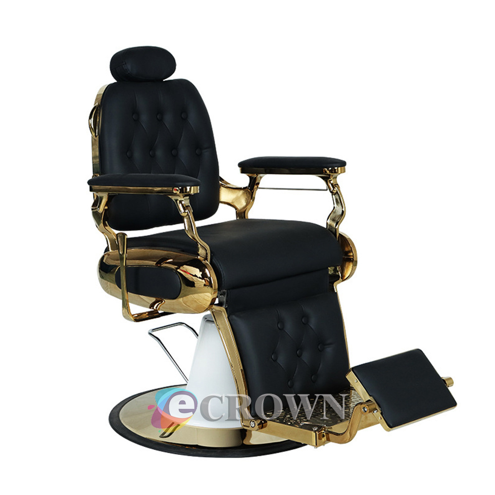 Cushion stool Floor backrest chair barber chair design Rotating armchair leather chair