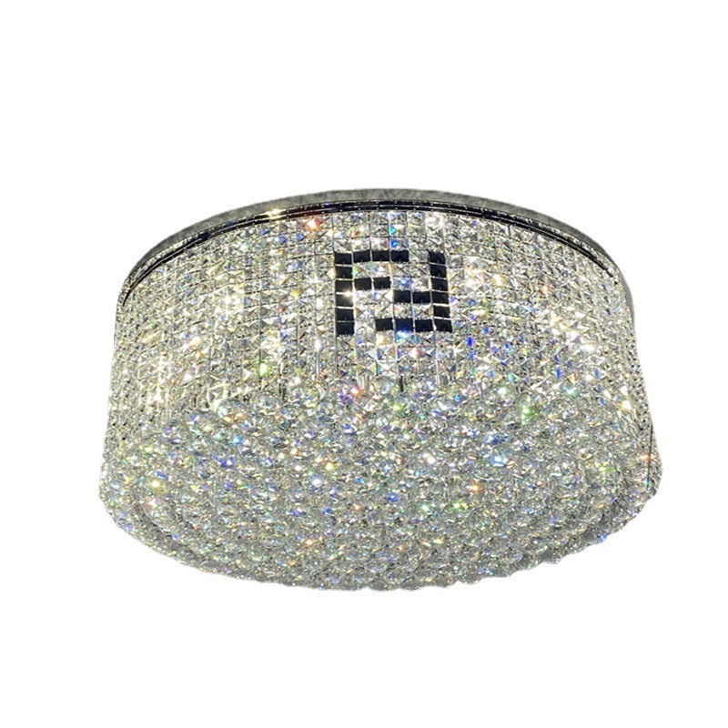 Supermarket ceiling light crystal lamp Supplies led Industrial Pipe case lights For home led