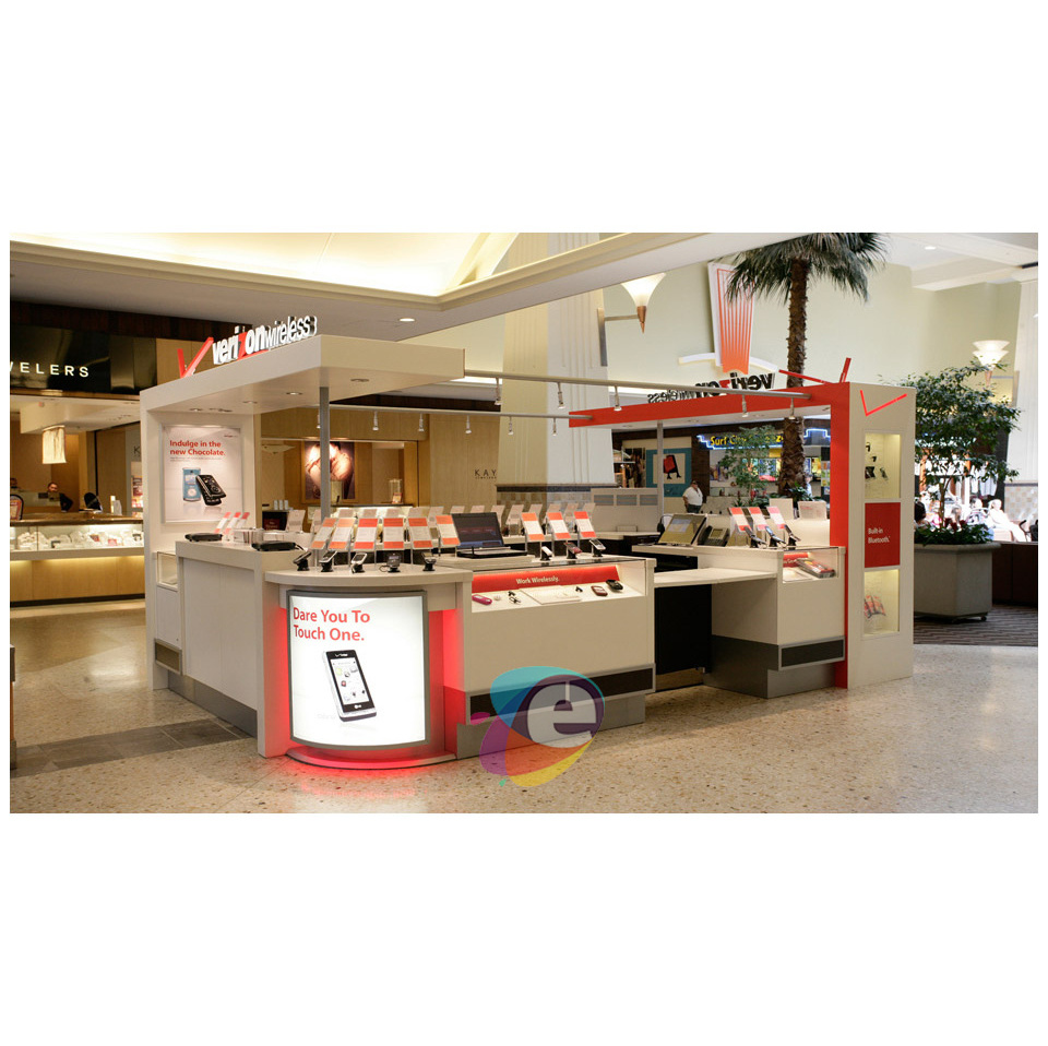 5 Star Luxury mall kiosk plywood Furniture Motel 6 mall kiosk Furniture Other phone Furniture OEM