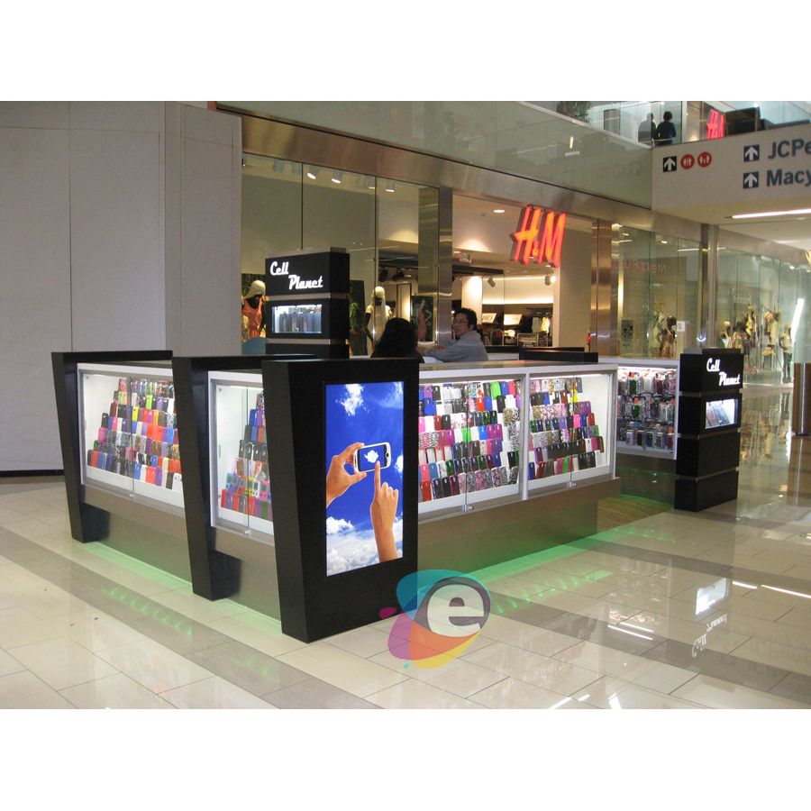 5 Star Luxury mall kiosk plywood Furniture Motel 6 mall kiosk Furniture Other phone Furniture OEM