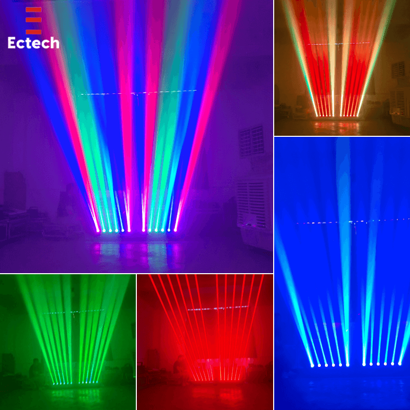 Factory Cheap Price Laser & Led Dj Stage Light Lazer Beam Shaking Head Dj Disco Rgbw Stage Lights