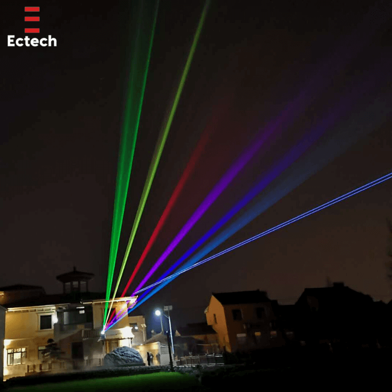 Laser 20W Rgb 45K Ilda Lazer 40Kpps Scanner Fb4 Animated Fauntain Outdoor Rgb Animation Laser Light