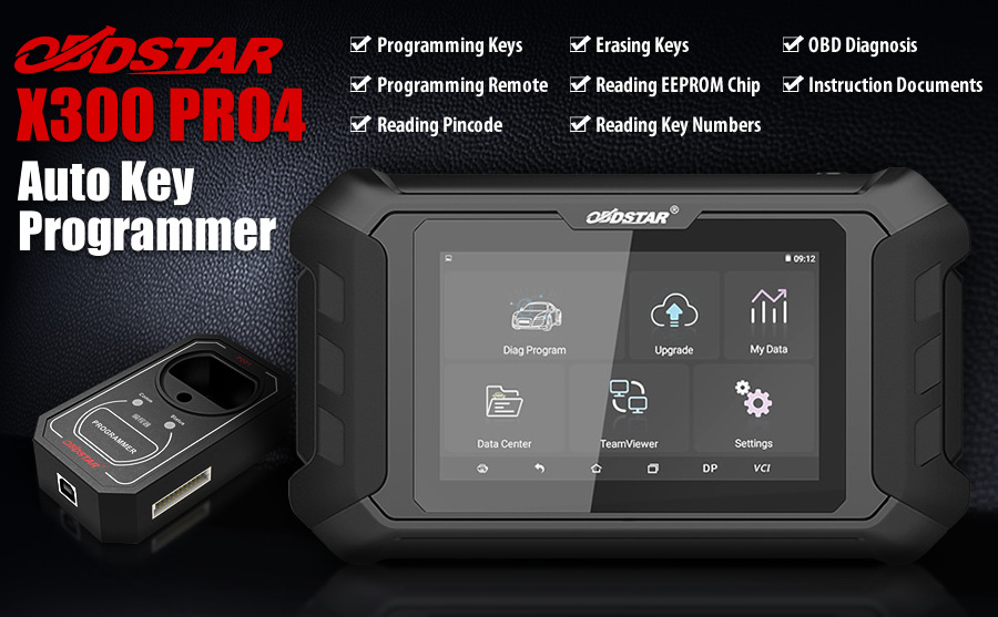 OBDSTAR X300 DP Plus A C full function  OBDSTAR X300 Pro4 Pro 4 Key Master Auto Key Programmer