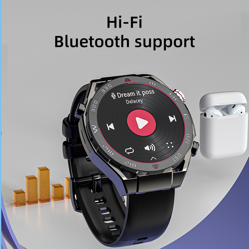 2024 smart watch VP600 1.43inch round WIFI GPS Hi-Fi bluetooth APP download sport watches sim card 4G smartwatch with android