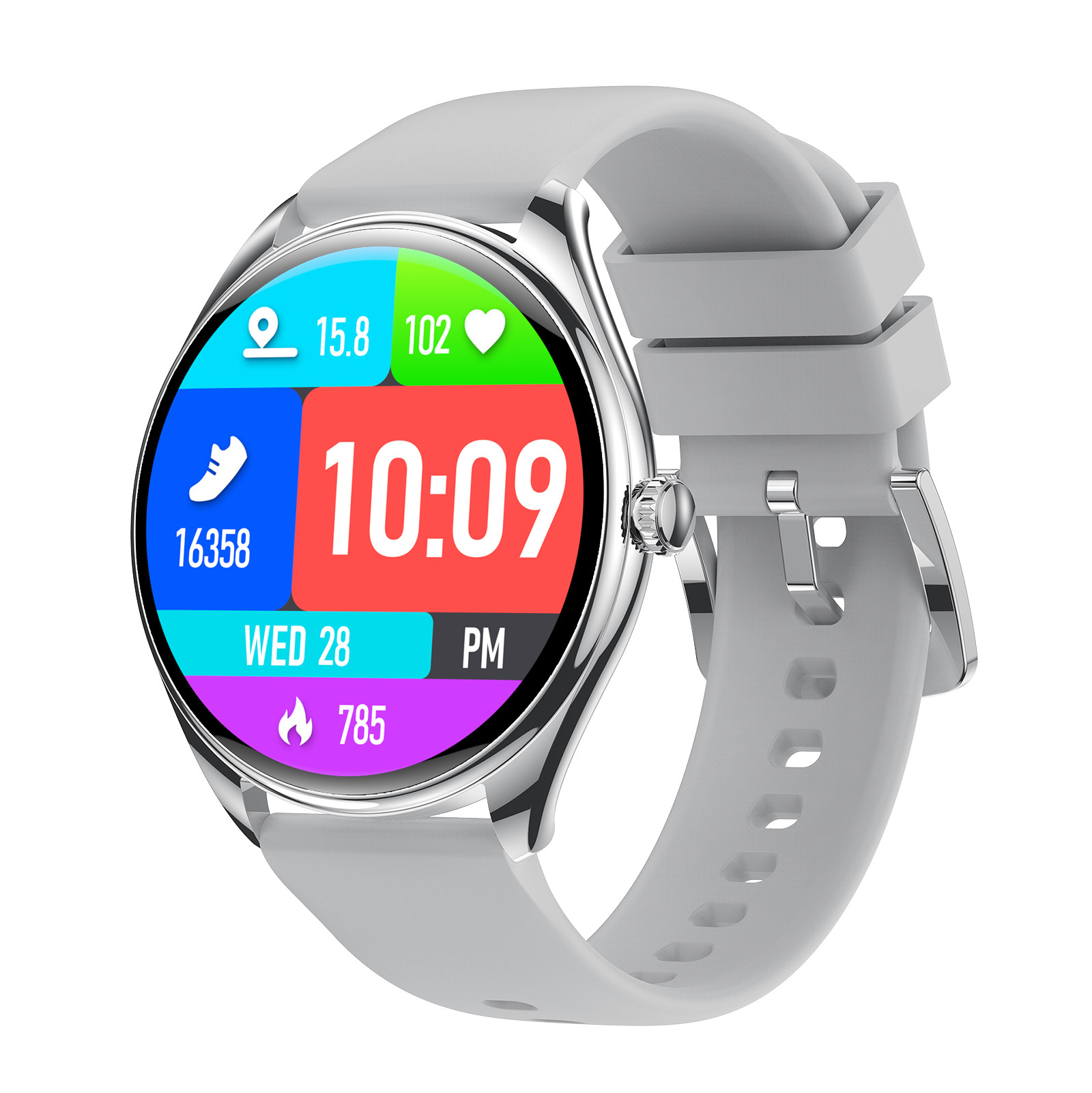 Top AMOLED Smart Watch For Sports 1.43inch HD Display 6.8mm Thinness IP67 Fashion Women Watches Making Calls MT55 Smartwatch