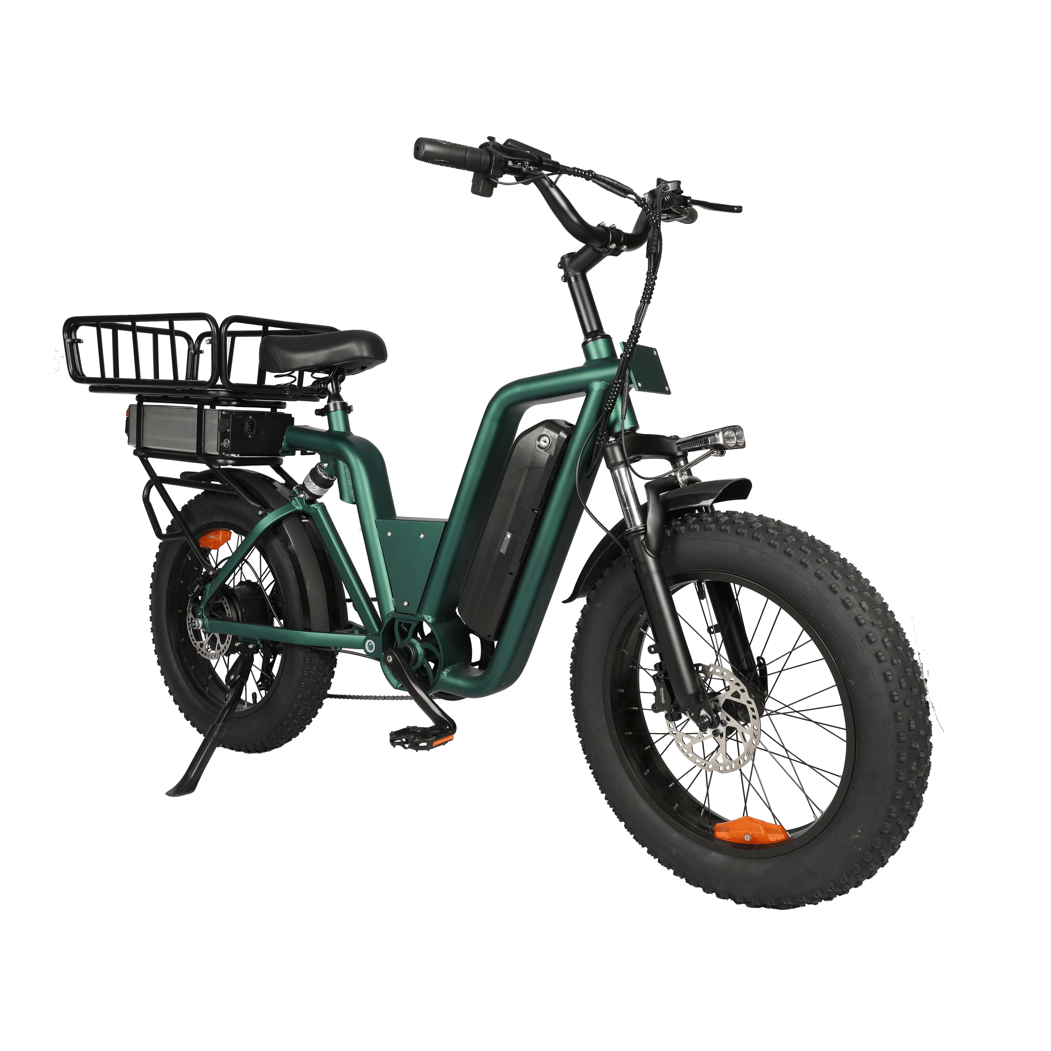 Support personalization 48V 10+20AH dual battery cargo bike electric ebike e-cargo family e bicycle 20