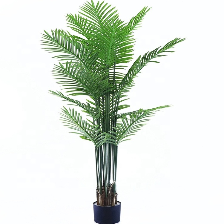 90cm/110cm Customized Artificial Palm Plant Feaux Dypsis Lutescens Tree Artificial Tree for Home Wedding Office