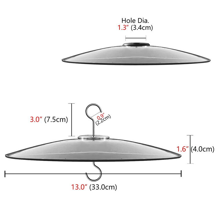 Hanging Bird Feeder Protective Cover 13