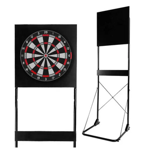 Stable and Portable Dart Board Stand Support for Sisal Dartboard and Electronic Dartboards