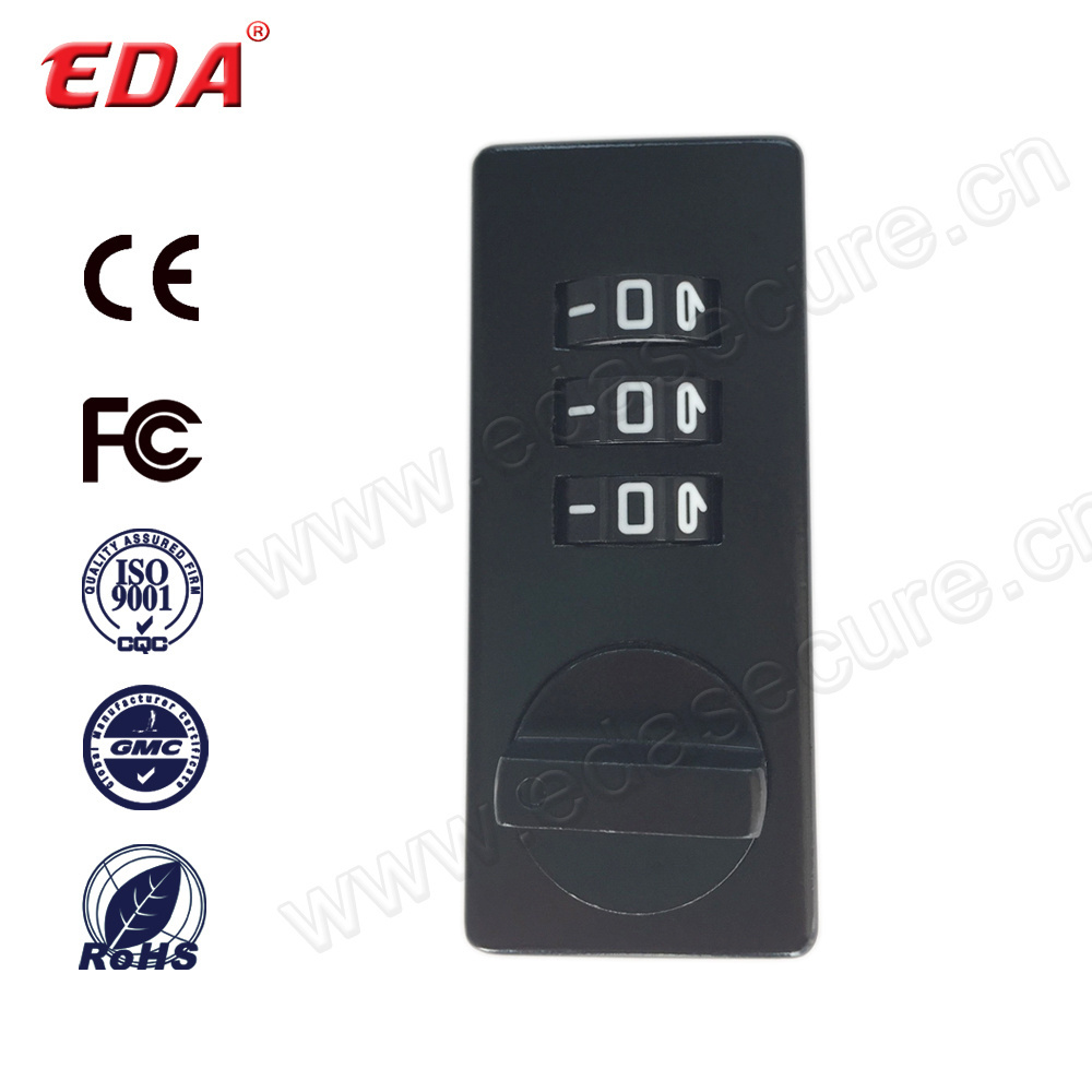 3 Digit Resettable Keyless Combination Lock for Locker