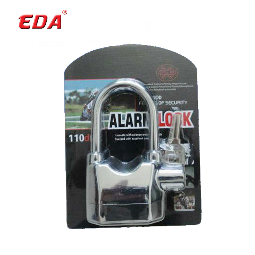 New Small Electronic Padlock Alarm Siren Padlock