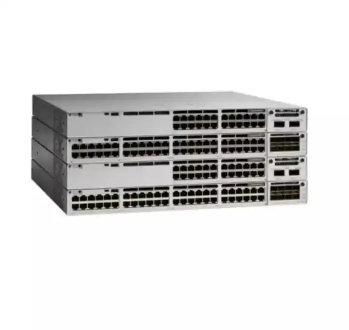 Original C9300-48P-E 9300 series 48-port managed PoE+ Network Essentials switch C9300-48P-E