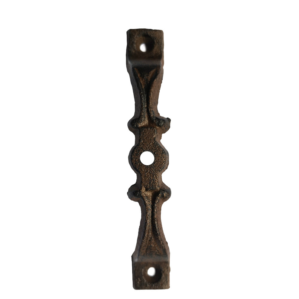 Cast Iron Rustic Texas Door Handle Antique Western Star Drawer Pull