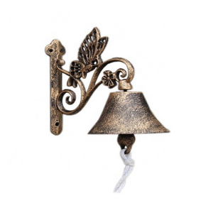 Handmade iron casting butterfly door hanging bells