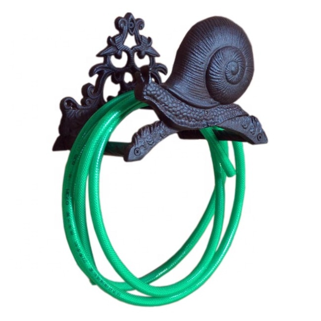 Lovely Frog Metal Hose Stand Cast Iron Garden Hose Holder Water Hose Hanger