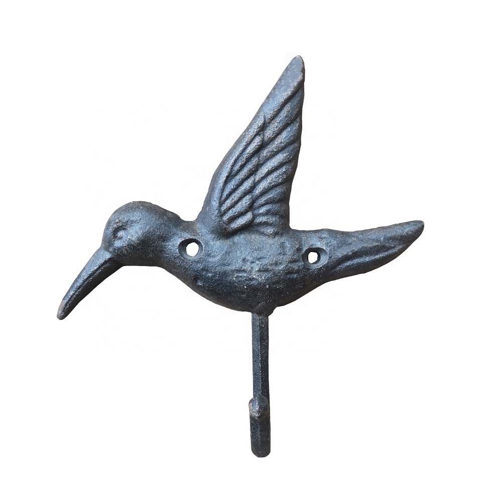 Bird Decorative Indoor Outdoor Home Garden Country Farmhouse Garage Rustic Wall Mounted Hooks for Hanging Coats