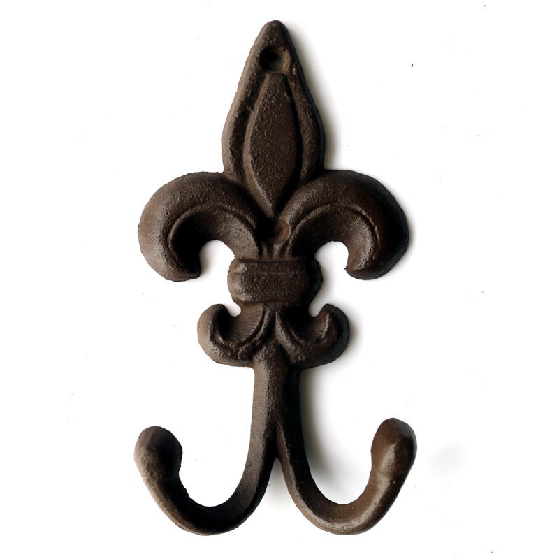 Decorative Wall Hook Cast Iron Hooks Black Towel Hooks