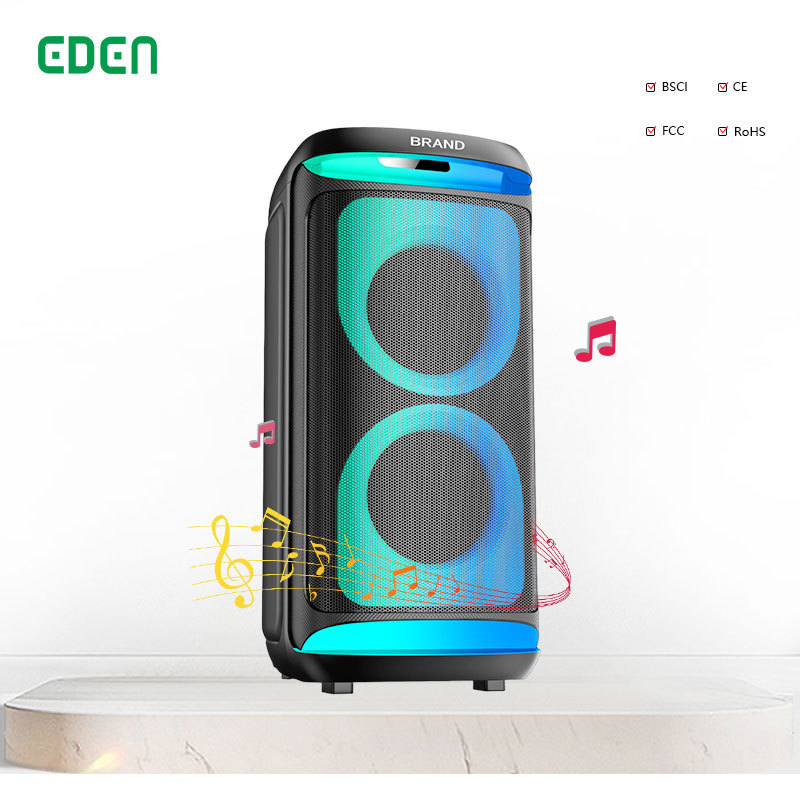 Wholesale Original Party Speaker wireless bluetooth Flashing Light dj Party Karaoke Super Bass Portable Speaker Partybox