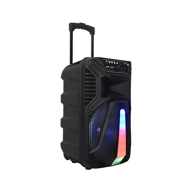 12 Inch Subwoofer Professional Audio Multimedia Wireless BT Sound Box Portable Beach Trolley DJ Equipment Speakers