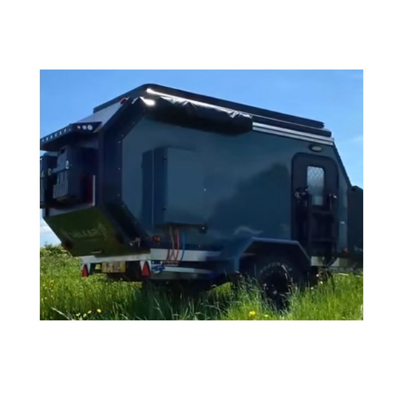 Customized Mobile Travel Trailer Portable Camping Camper Trailer Commercial Camper RV Caravan