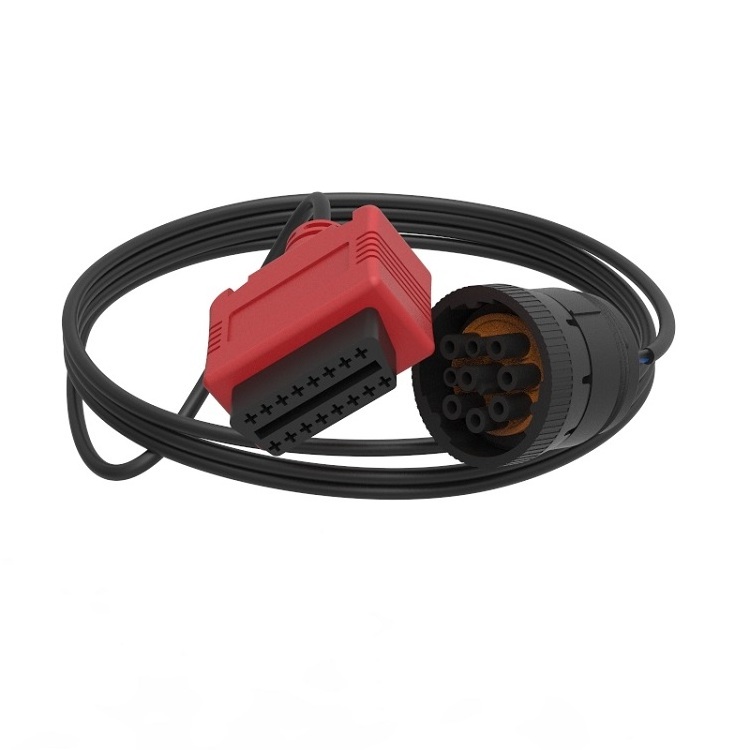 J1939 OBD 9pin and J1962 16pin Custom Wire Harness for Truck Obd 2 Car Diagnostic Tool