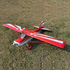 OMPHobby Balsa Airplane Super Decathlo n 55 Inch Aircraft ARF Version Easy to Fly Remote Control Support 3D Flight RC Airplane