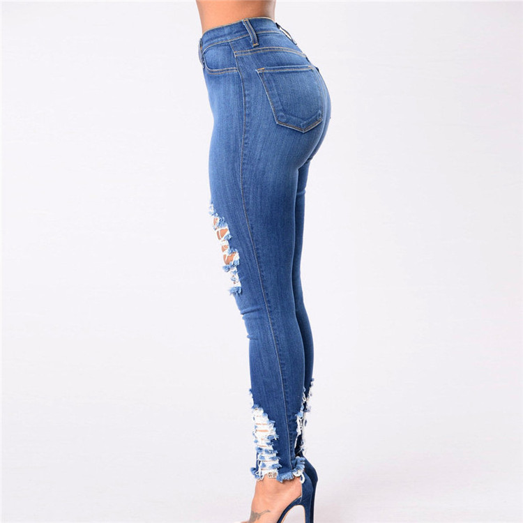 FREE Shipping Women Pants new Stretch Jeans women Fashion jeans denim woman Denim Pencil Pants outdoor jeans