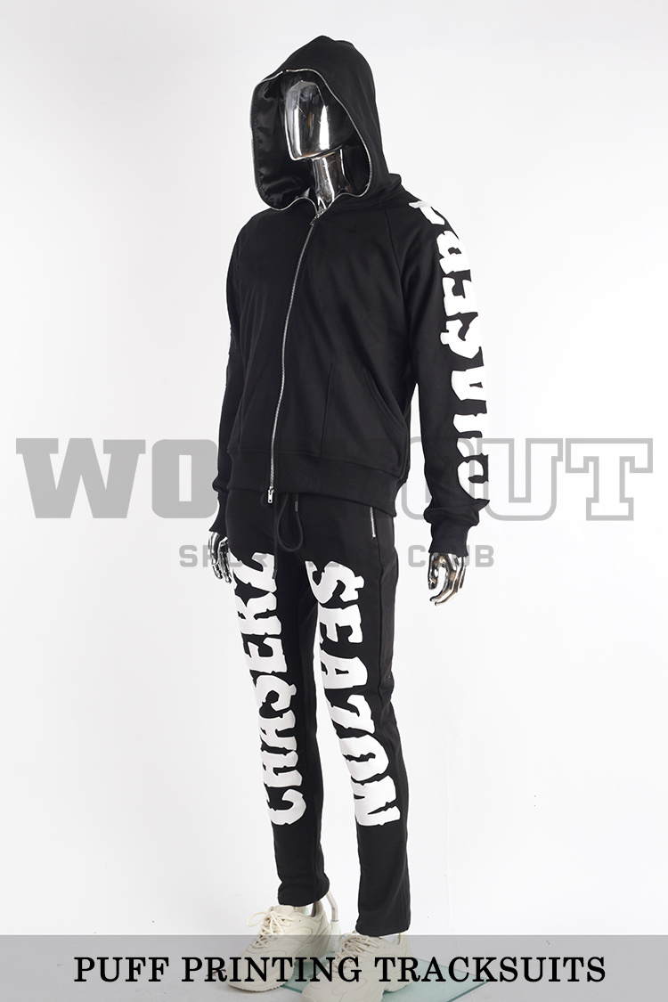 Custom Logo Plain Track Suit sports sweatsuit Oversized Men private label sweat suits Cargo Sweatsuit Tracksuit Unisex