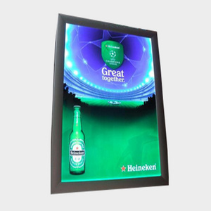 Led Light 35Mm Board Width Of Advertising Aluminum Sign Board Display Poster Frame Light Box