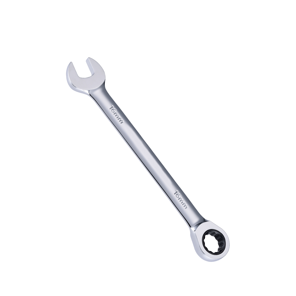 Taiwan high quality big size double side super ratchet wrench