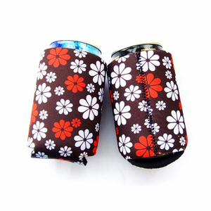 Slim Insulated Beer Drink Koozy Holder Sublimation Custom Logo Beverage Can Cooler