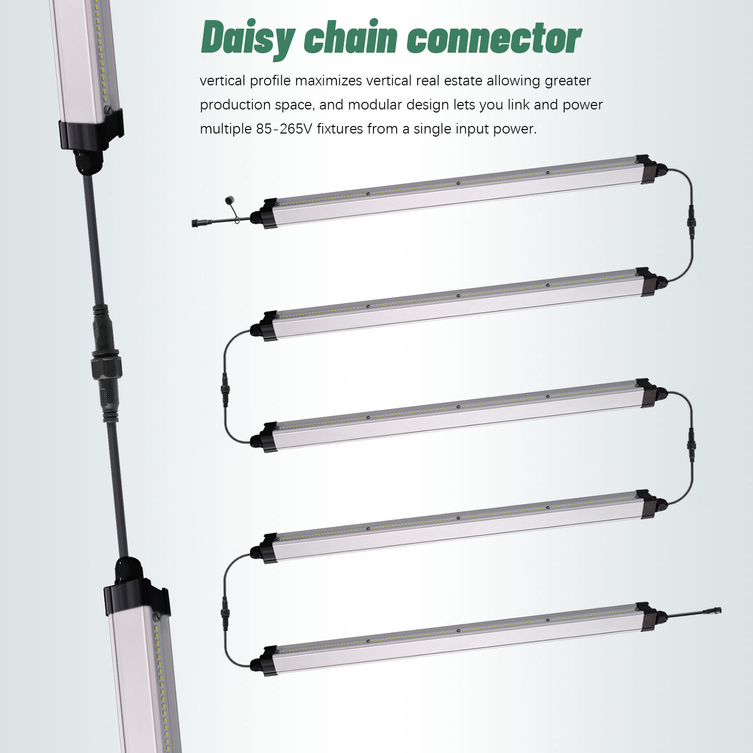 Rack 6500K Modular Propagation 200W 4*4FT LED Grow Light for Microgreens Seedling and Vegetative