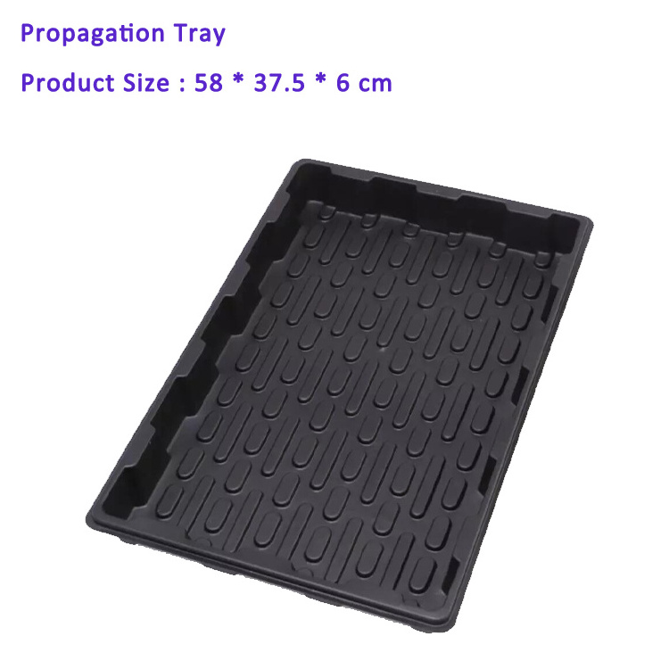 plastic seedling germination tray indoor garden system floating hydroponics barley growing trays