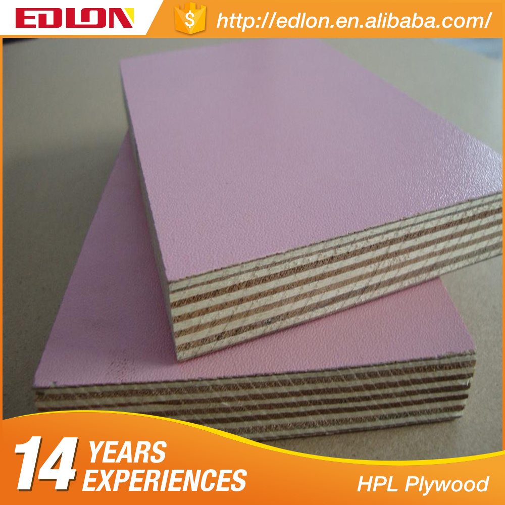 high glossy color plywood formica laminate sheets 12mm hpl plywood