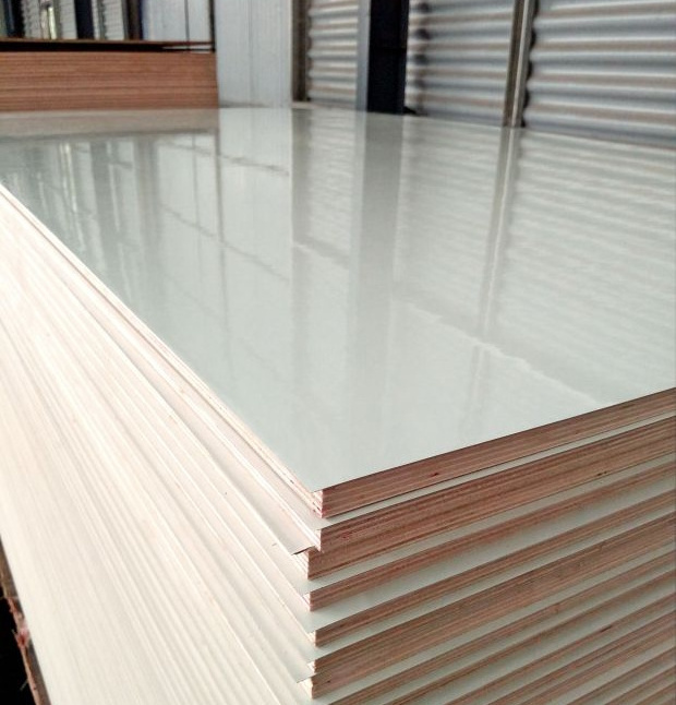 high glossy panels laminating hot press plywood furniture 12mm hpl plywood