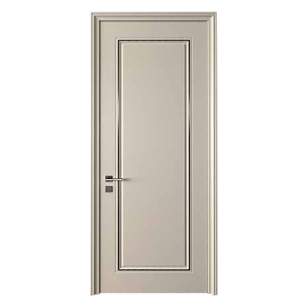 Factory Price Wholesale Cheap Wooden Simple Double Panel interior Doors