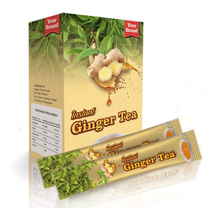 Logo Printing Packaging Trusted Manufacturer's Ginger Infusion Instant Ginseng Tea