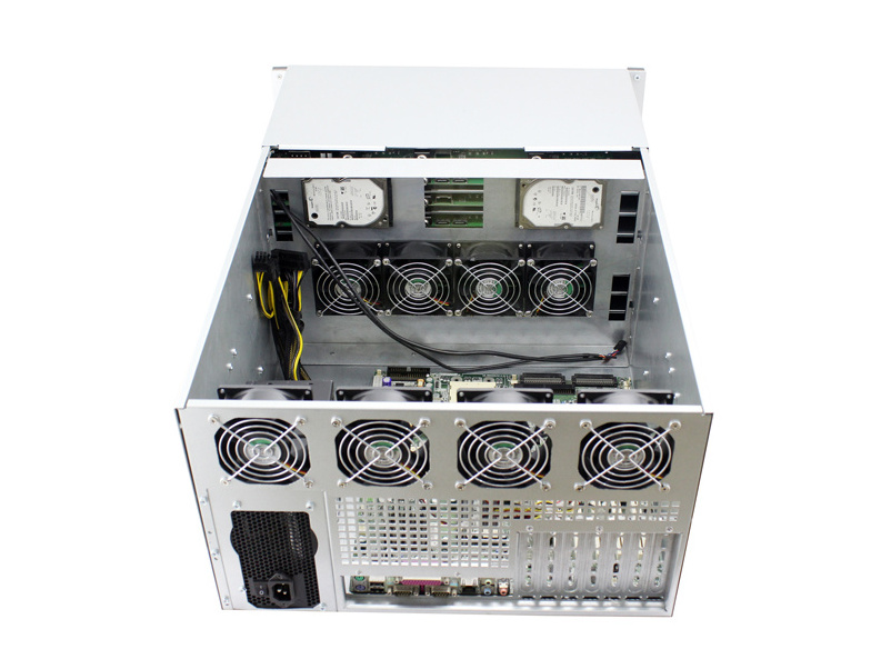 6u 36 hdd bays network storage rack mount server case