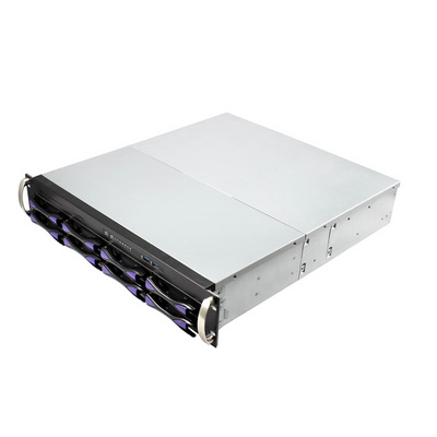 ED208H48 server case with USB 3.0  2u server chassis with 8 bays fire wall