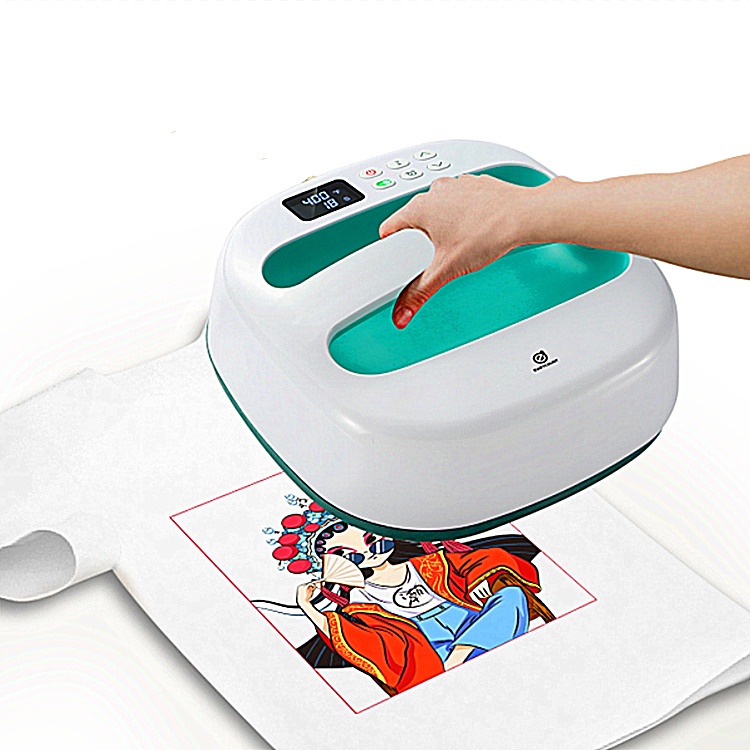 Portable Fabric heat press machine sublimation heat press for hat t-shirt phone case