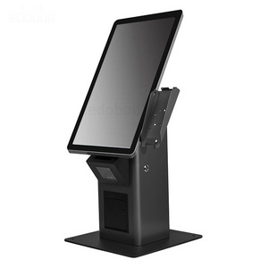 21.5-inch Windows POS system self-service checkout kiosk,  touch screen POS machine all in one with 2D scanning and printer