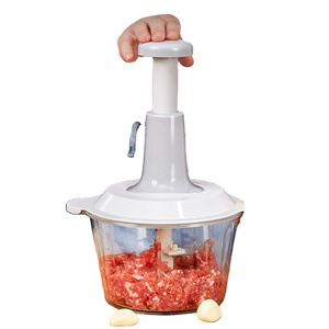 Cheap price New Arrival Veggie Vegetable Slicer Cutter And Push Hand Onion Chopper