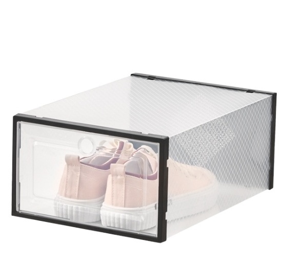 Wholesale Hpt Selling Durable Over The Door Shoes Storage Box Stacker Organizer Plastic Folding Shoe Box