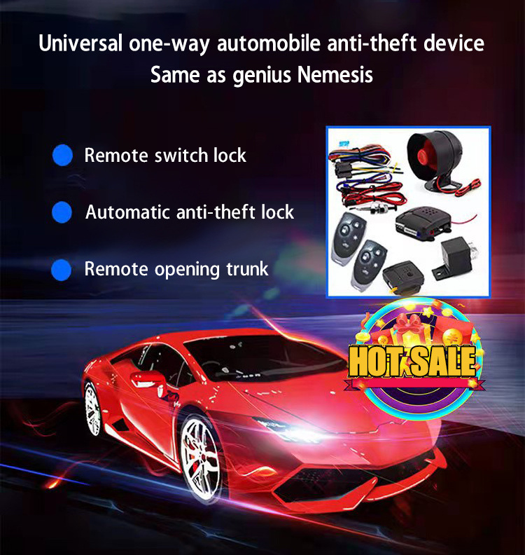 Rfid Immobilizer One Way Car Alarm Smart Phone Remote Engine Start Stop  Auto Alarm System Car