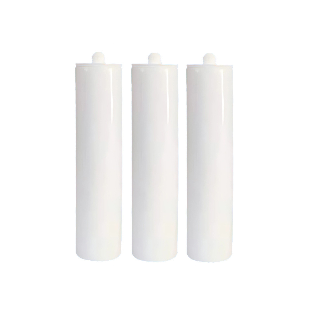 Empty bottle for silicone sealant caulking tube customizable plastic glue packaging 260ml 280ml 300ml 310ml sealant bottle tube