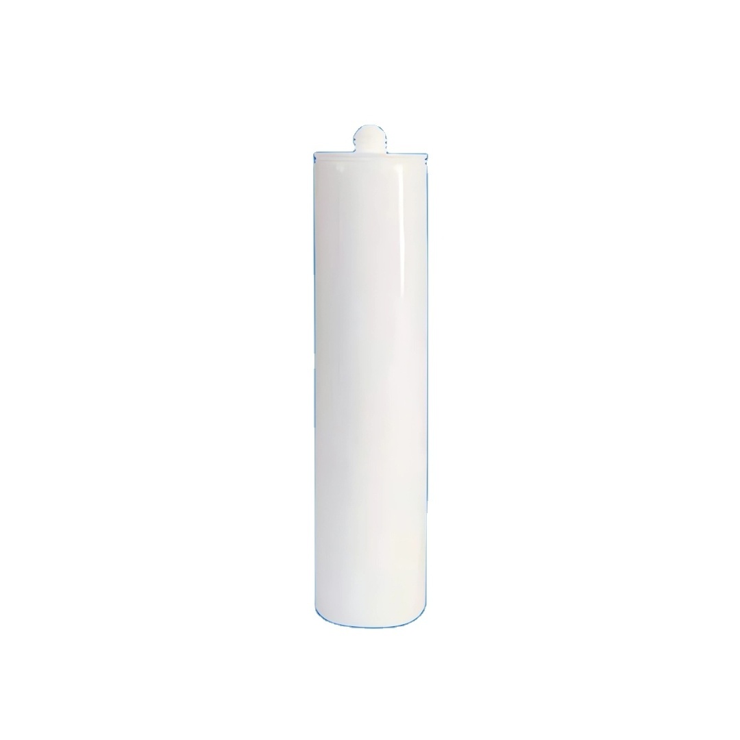 Empty white HDPE plastic tube for silicone sealant 310ml caulking tube and empty good quality 260ml 280ml 300ml sealant bottle