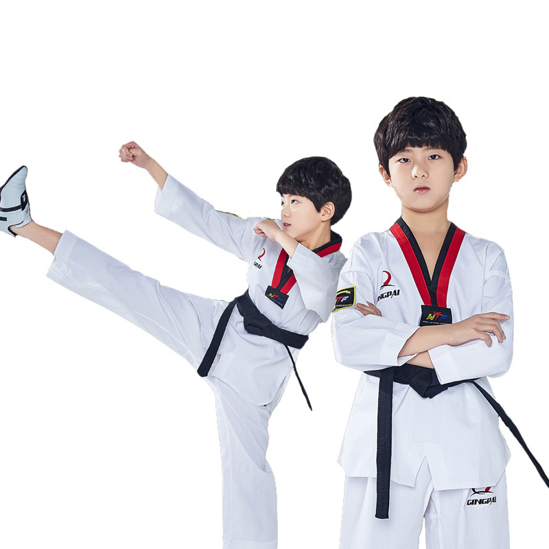 Factory wholesale Best Quality Custom Martial Arts Uniform Sportswear Taekwondo Suits taekwondo uniform