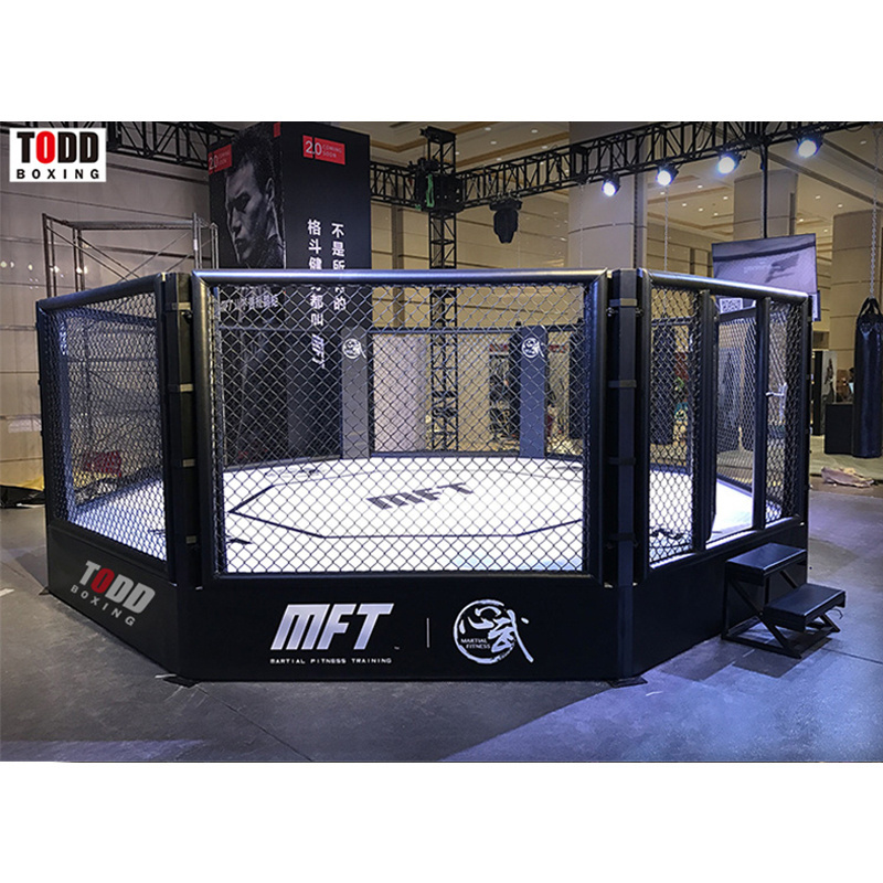 Hot sale wrestling ring professional pads muay thai  factory direct floor boxing ring for sale