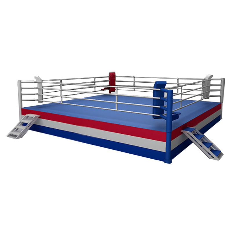 Wholesale cheap price Custom 4m5m6m7m Canvas MMA Thai Training Competition Boxing Ring for BOXING MMA Muay Thai