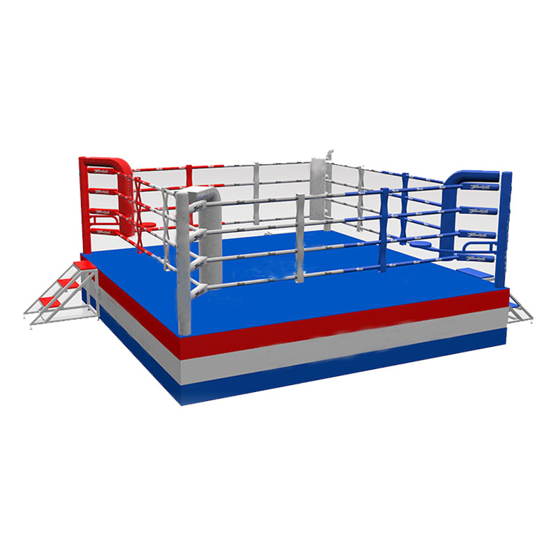 Wholesale cheap price Custom 4m5m6m7m Canvas MMA Thai Training Competition Boxing Ring for BOXING MMA Muay Thai